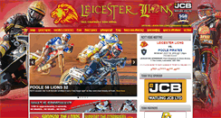 Desktop Screenshot of leicesterlions.co